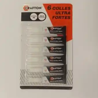 6 tubes de colle forte