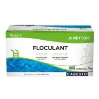 Cabesto Floculant cartouche 1kg offre