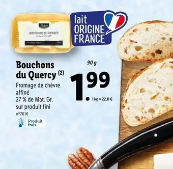 Lidl Bouchons du Quercy offre