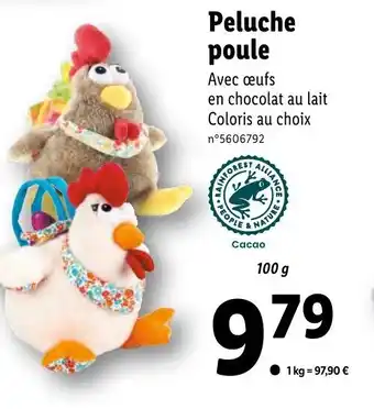 Lidl Peluche Poule offre