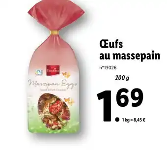 Lidl Œufs au Massepain offre