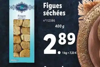 Lidl Figues Séchées offre