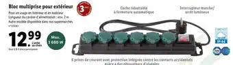 Lidl Bloc Multiprise Pour Extérieur offre