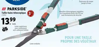 Lidl Taille-Haies Télescopique offre