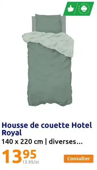 Action Housse de Couette Hotel Royal offre