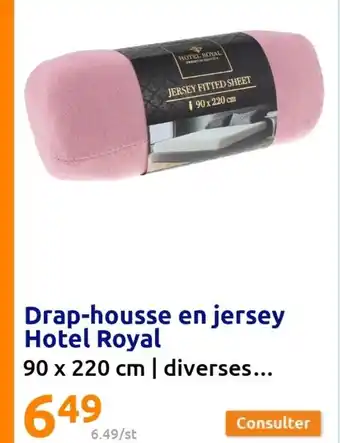 Action Drap-Housse en Jersey Hotel Royal offre