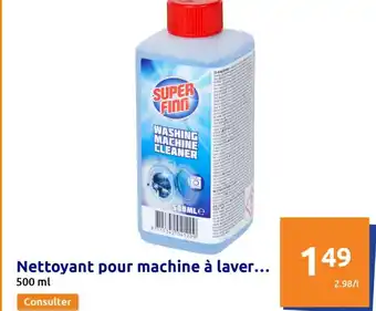 Action Nettoyant Pour Machine à Laver offre