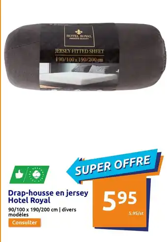 Action Drap-Housse en Jersey Hotel Royal offre