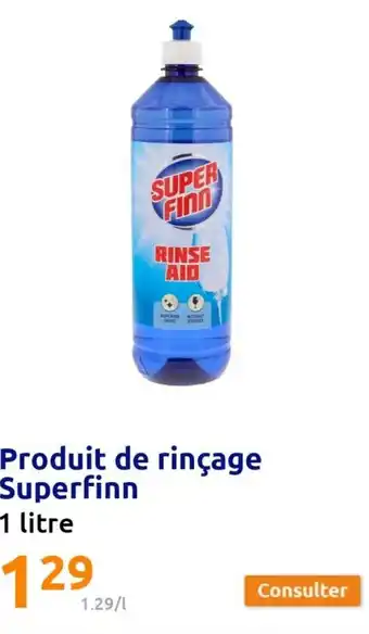 Action Produit de Rinçage Superfinn offre