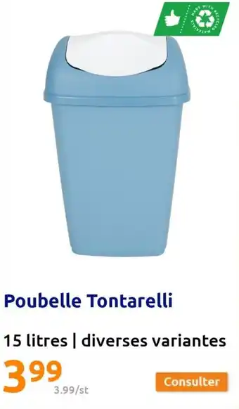 Action Poubelle Tontarelli offre