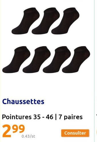 Action Chaussettes offre