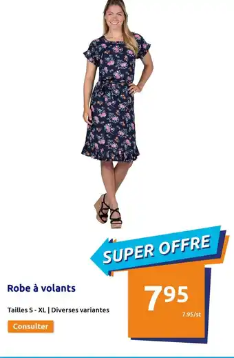 Action Robe à Volants offre