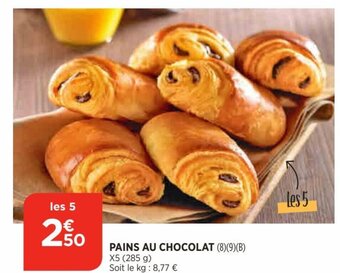 Bi1 Pains Au Chocolat offre