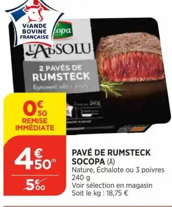 Bi1 Pavé De Rumsteck Socopa offre