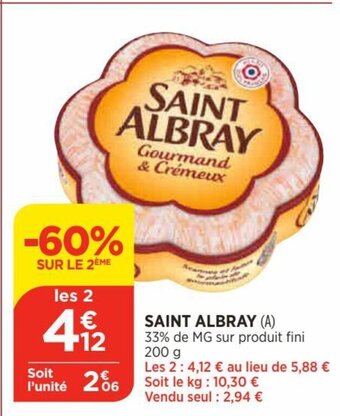 Bi1 Saint Albray offre