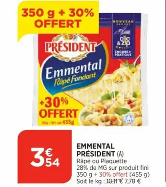 Bi1 Emmental Préident offre