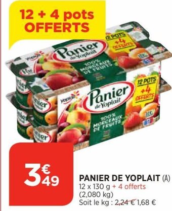 Bi1 Panier De Yoplait offre