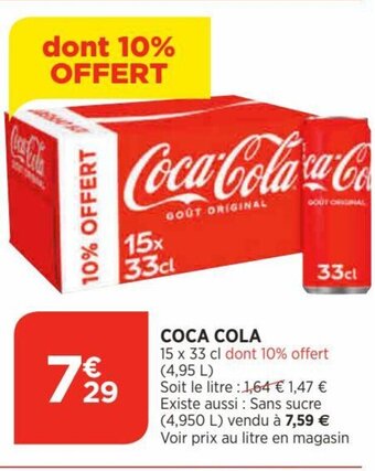 Bi1 Coca Cola offre