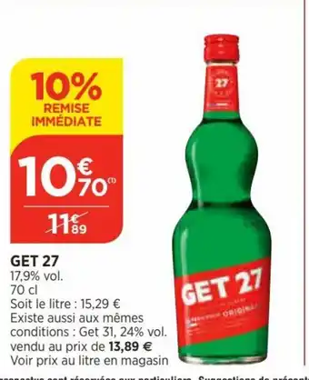 Bi1 Get 27 offre