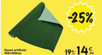Maxi Bazar Gazon artificiel 100x400cm offre