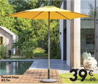 Maxi Bazar Parasol Soya Ø2.7m offre