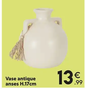 Maxi Bazar vase Antique Anses H.17cm offre