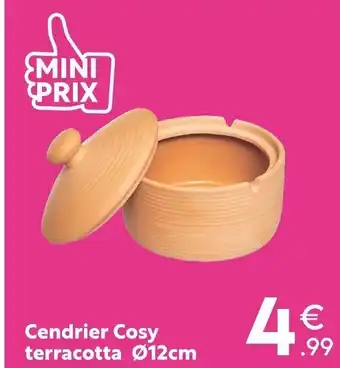 Cendrier cosy Terracotta 12cm