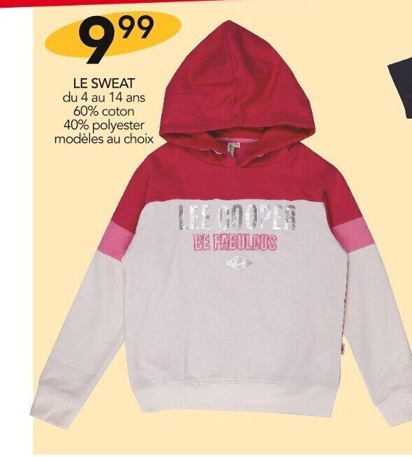 Promo Le Sweat chez Stokomani
