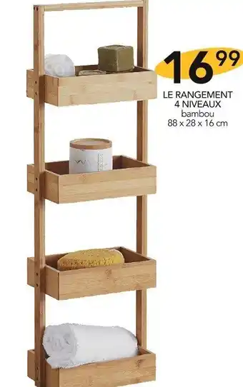 Le Rangement 4 Niveaux