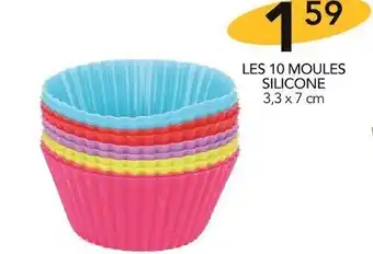 Les 10 Moules Silicone