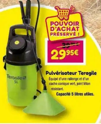 Point Vert Pulvérisateur teragile offre
