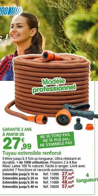 Provence Outillage Tuyau extensible renforcé offre