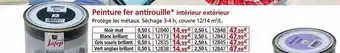 Provence Outillage Peinture fer antirouille intérieur extérieur jafep offre