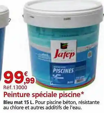 Provence Outillage Peinture spéciale piscine jafep offre