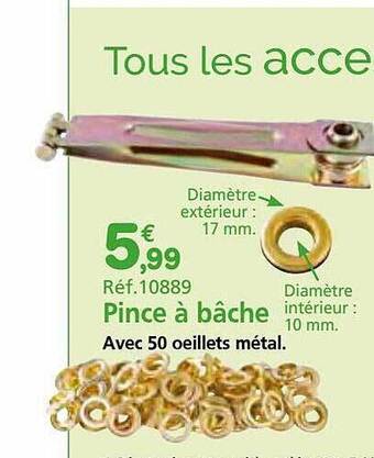 Provence Outillage Pince à bâche offre