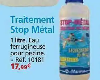 Provence Outillage Traitement stop métal offre