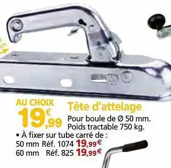 Provence Outillage Tête d'attelage offre