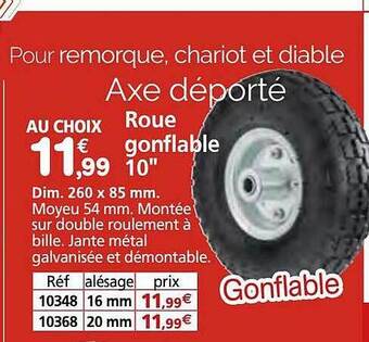 Provence Outillage Roue gonflable 10 offre