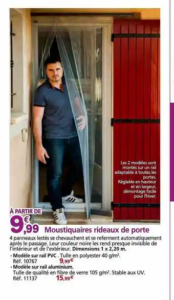 Provence Outillage Moustiquaire rideaux de porte offre