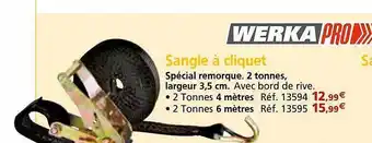 Provence Outillage Sangle à cliquet werka pro offre