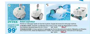 Provence Outillage Robot aspirateur intex offre
