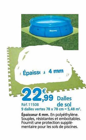 Provence Outillage Dalles de sol offre