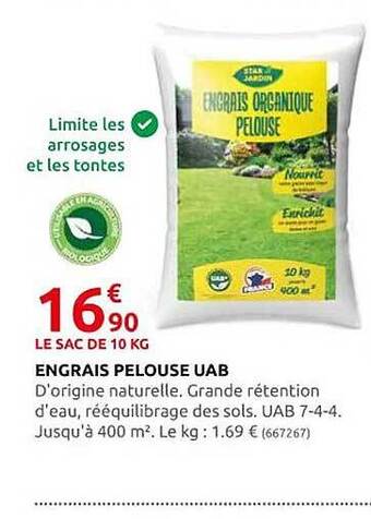 Engrais pelouse uab