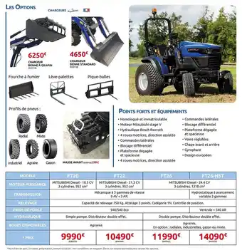 Rural Master Chargeur benne à grapin, chargeur benne standard offre