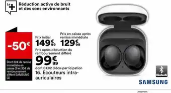BUT Écouteurs intra-auriculaires samsung offre