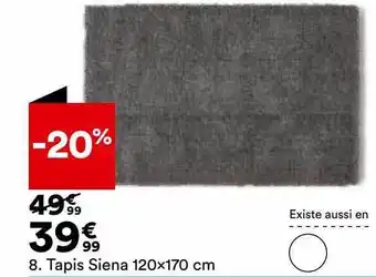 BUT Tapis siena 120 x 170 cm offre
