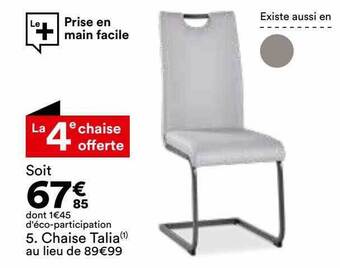 BUT Chaise talia offre