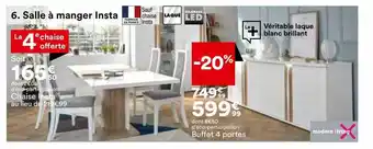 BUT Chaise insta, buffet 4 portes offre