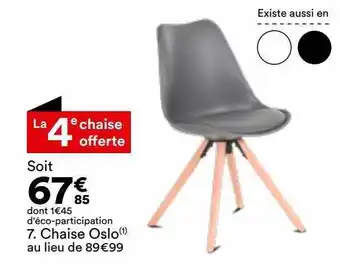 BUT Chaise oslo offre
