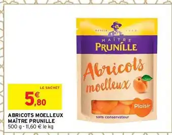 Intermarché Abricots moelleux maître prunille offre